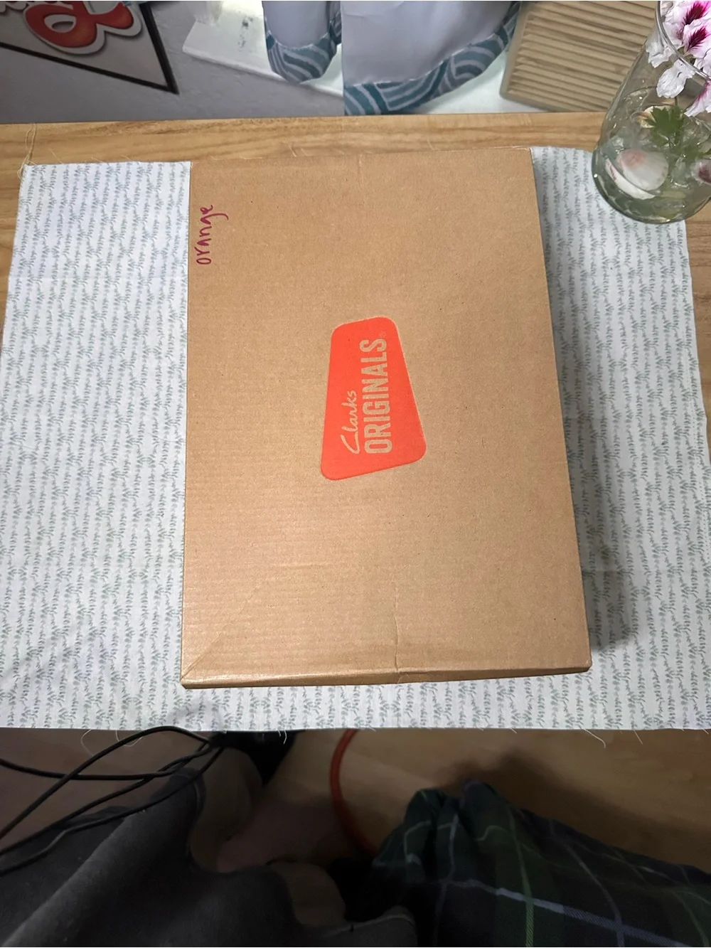 Clarks Originals Wallabee Boots – Rust/Orange Suede (Excellent Condition)